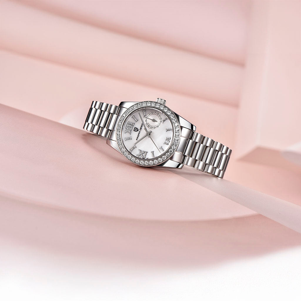 Relógio Feminino Pagani Design Lily White