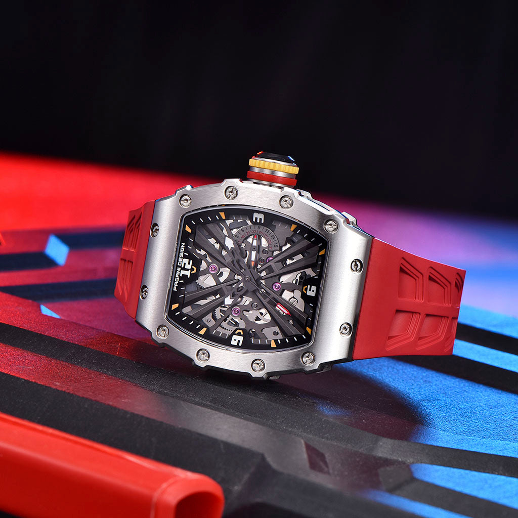 Pagani Design Monza Silver Red