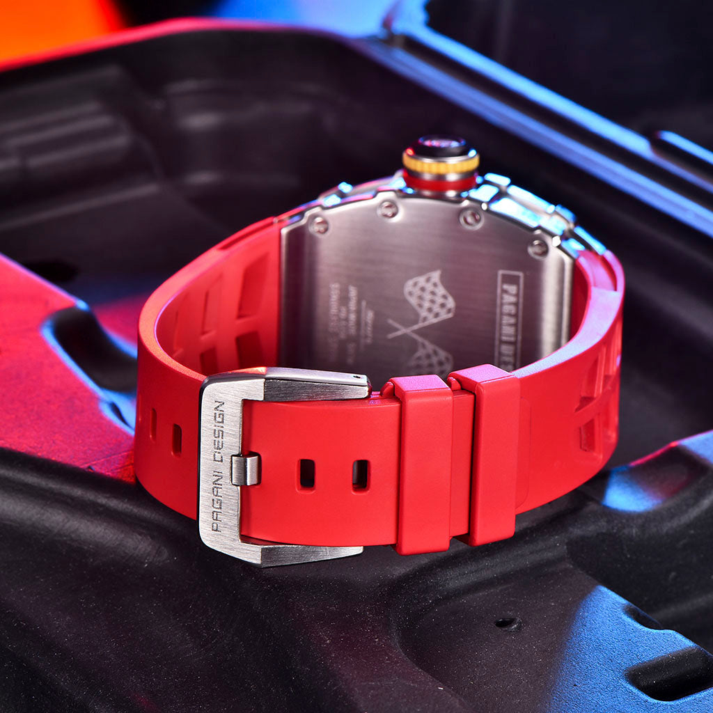 Pagani Design Monza Silver Red