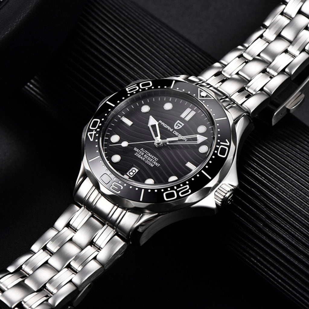 Pagani Design Veracius Black Pulseira de Aço