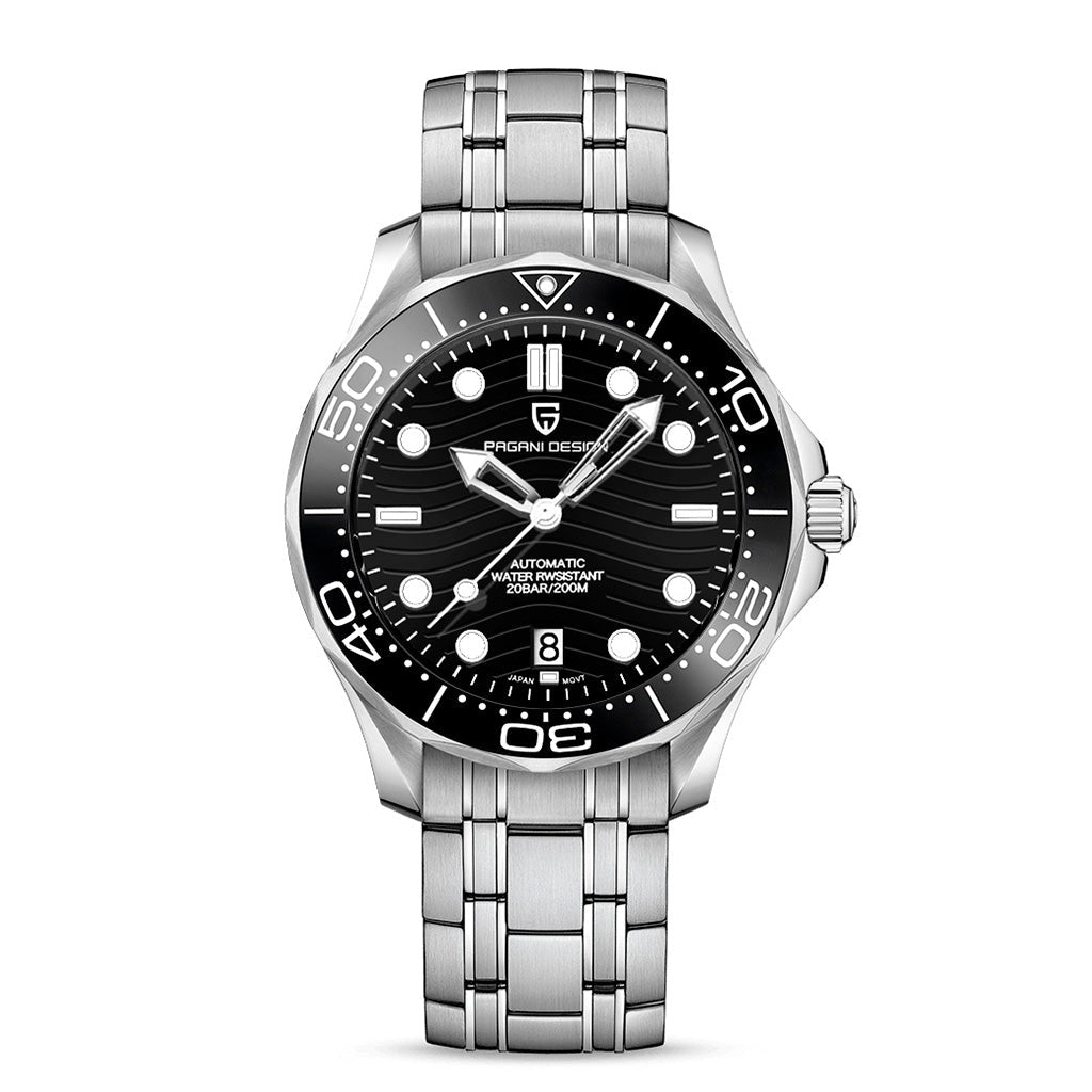 Pagani Design Veracius Black Pulseira de Aço