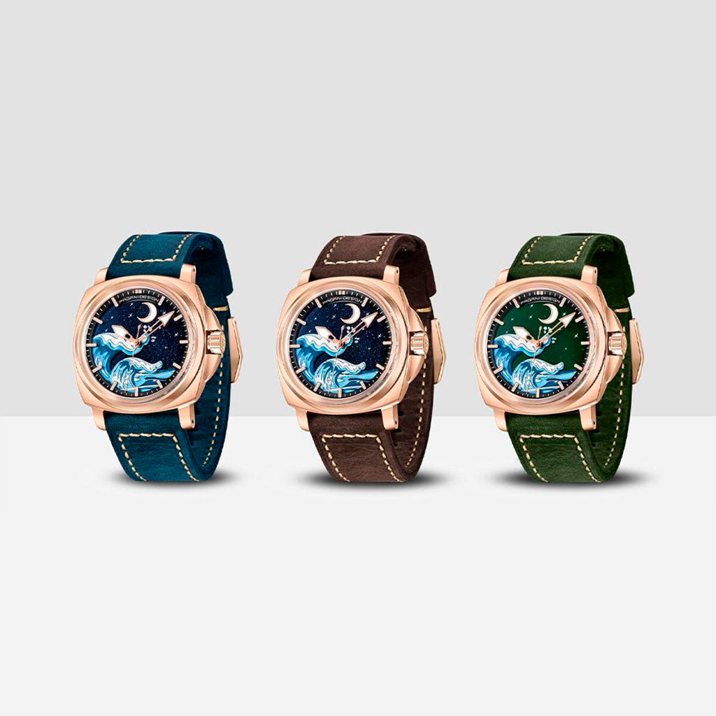 Pagani Design Wave Gold Blue