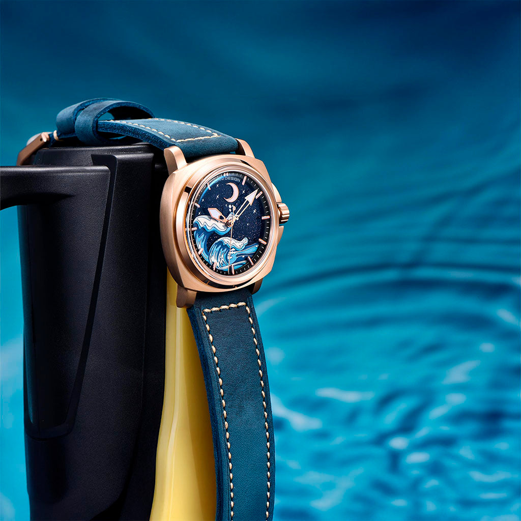 Pagani Design Wave Gold Blue