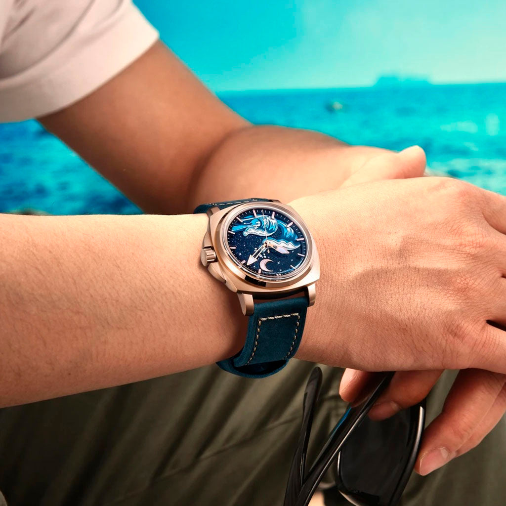 Pagani Design Wave Gold Blue