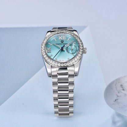 Relógio Feminino Pagani Design Lily Blue