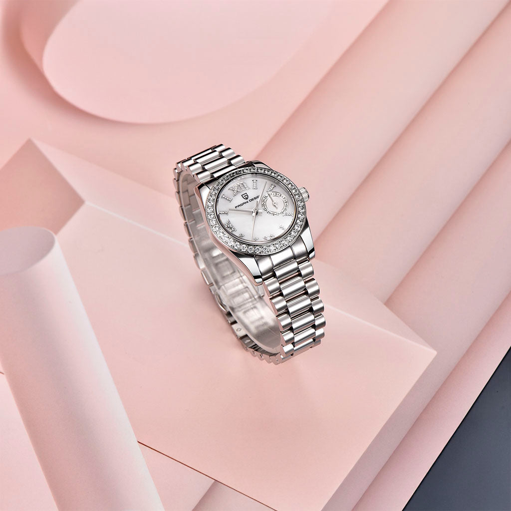 Relógio Feminino Pagani Design Lily White