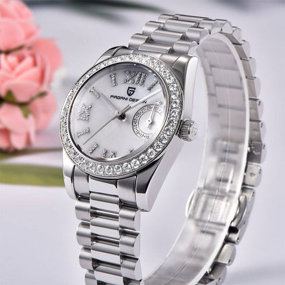 Relógio Feminino Pagani Design Lily White