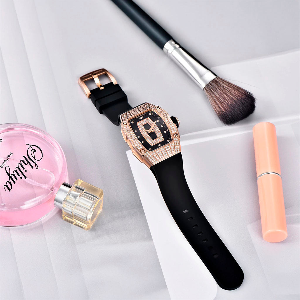 Relógio Feminino Pagani Design Marigold Black Gold