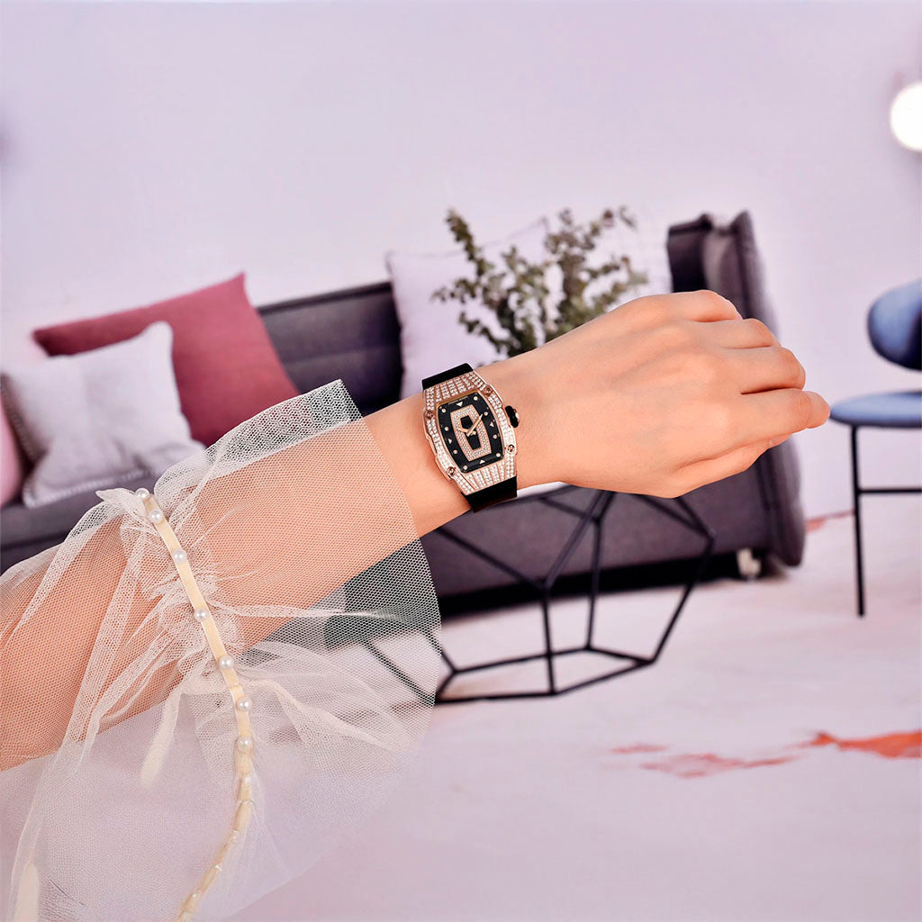 Relógio Feminino Pagani Design Marigold Black Gold