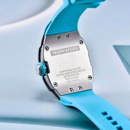 Relógio Feminino Pagani Design Marigold Blue Silver