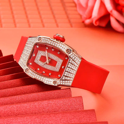 Relógio Feminino Pagani Design Marigold Red Gold