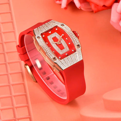 Relógio Feminino Pagani Design Marigold Red Gold