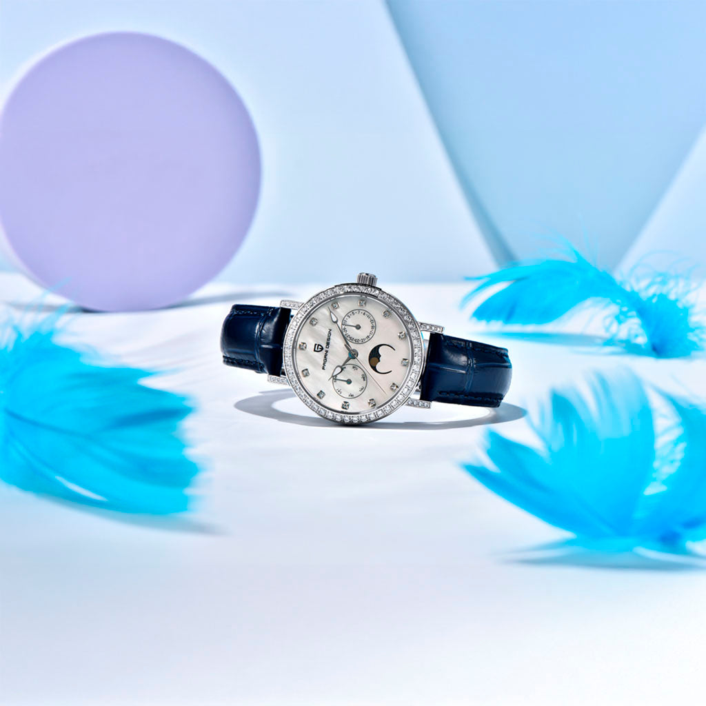 Relógio Feminino Pagani Design Orchid Blue