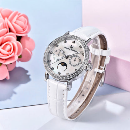 Relógio Feminino Pagani Design Orchid White