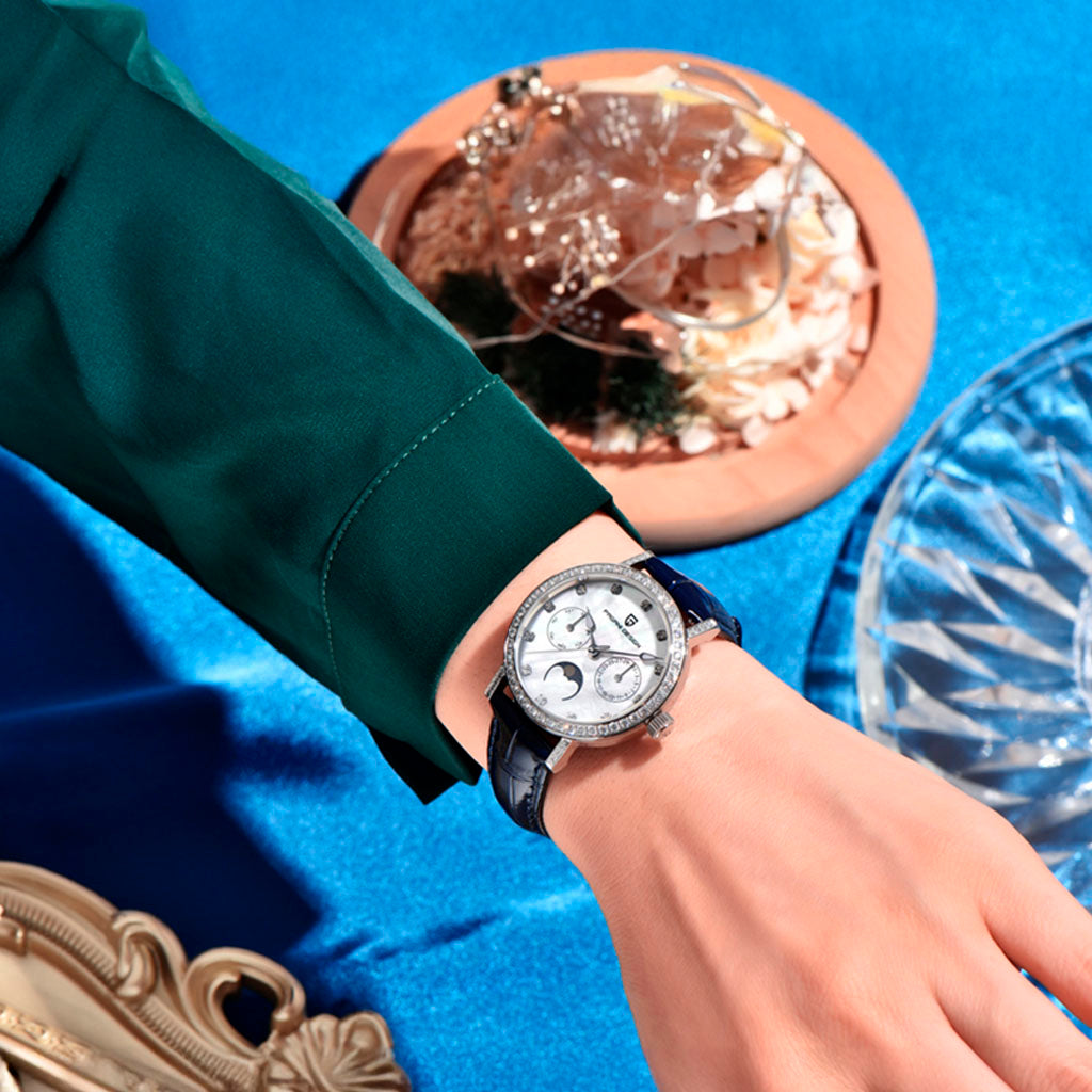 Relógio Feminino Pagani Design Orchid Blue