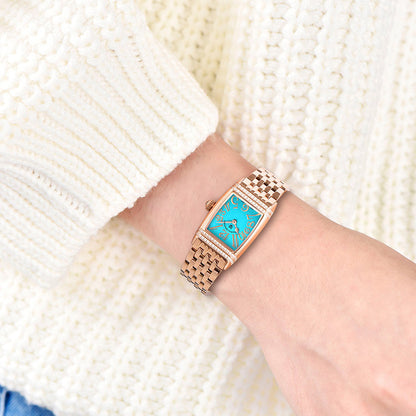 Relógio Feminino Pagani Design Sunflower Gold Blue