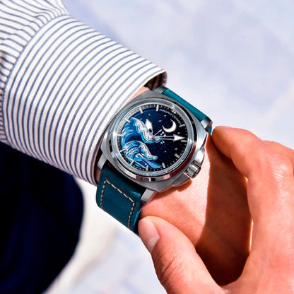 Pagani Design Wave Silver Blue