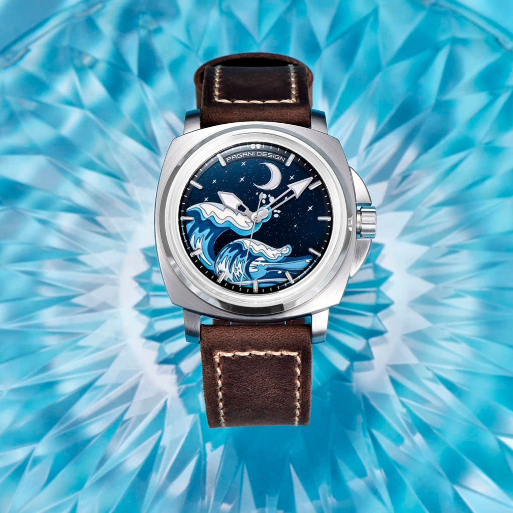 Pagani Design Wave Silver Brown