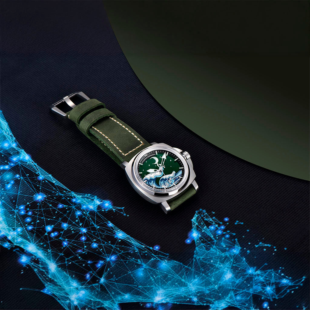 Pagani Design Wave Silver Green