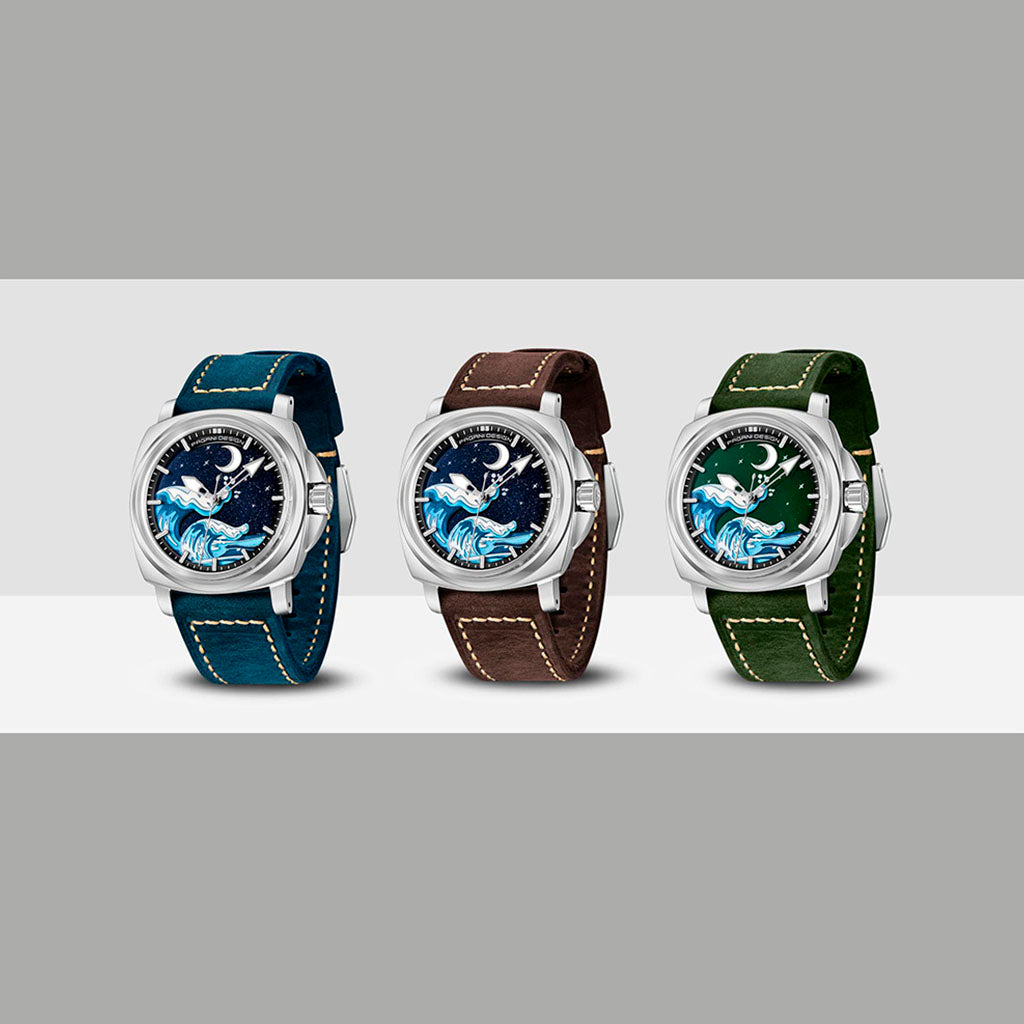 Pagani Design Wave Silver Blue