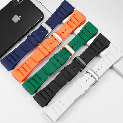 Pulseira Laranja Borracha compatível com Pagani Design Birmingham