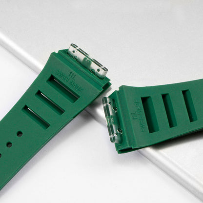 Pulseira Vermelha Borracha compatível com Pagani Design Birmingham