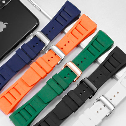 Pulseira Laranja Borracha compatível com Pagani Design Birmingham